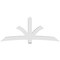 Ekena Millwork Davenport Architectural Grade PVC Gable Bracket, 96"W x 40"H x 6"D x 6"F, 10/12 Pitch GBP096X40X0606DAV00 - alternate 5
